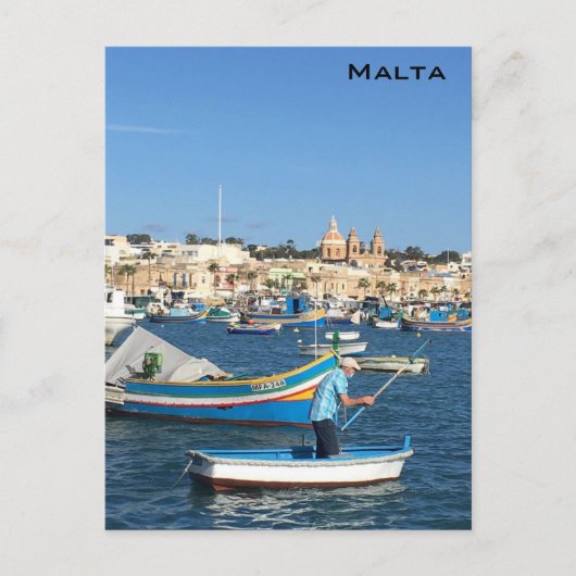 Malta Briefkaart (Voorkant)