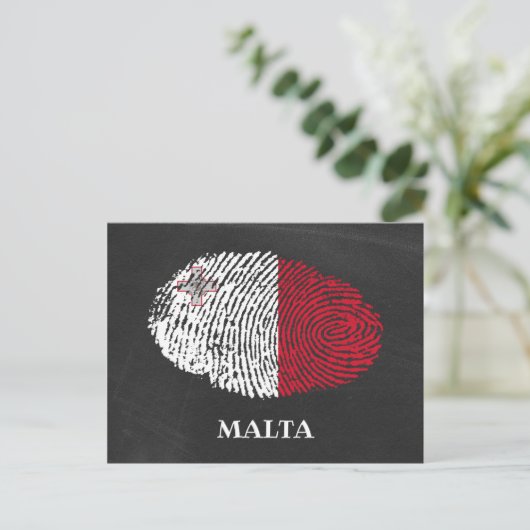 Malta Briefkaart (Staand voorkant)