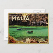 Malta  briefkaart (Voorkant / Achterkant)
