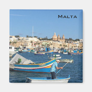 Malta Briefkaart Magneet