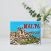 MALTA-Briefkaarten 1 Briefkaart (Staand voorkant)