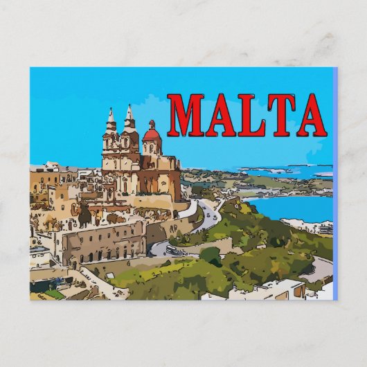 MALTA-Briefkaarten 1 Briefkaart (Voorkant)