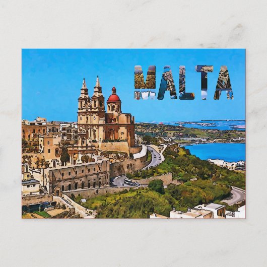 MALTA-Briefkaarten 1 Briefkaart (Voorkant)