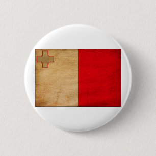 Malta - Buttonnen Ronde Button 5,7 Cm