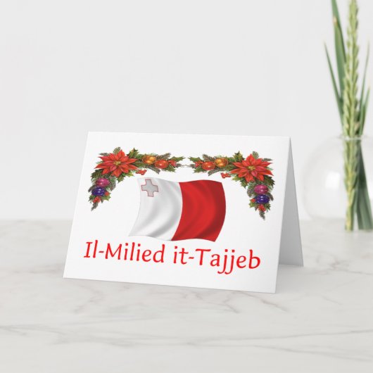 Malta Christmas Feestdagen Kaart (Voorkant)