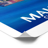 Malta City of Valetta Retro Poster (Hoek)