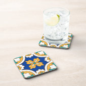 Malta Classic Tegel Design Hard kunststof onderzet Bier Onderzetter (Rechterzijde)