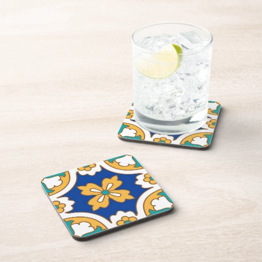 Malta Classic Tegel Design Hard kunststof onderzet Bier Onderzetter (Rechterzijde)