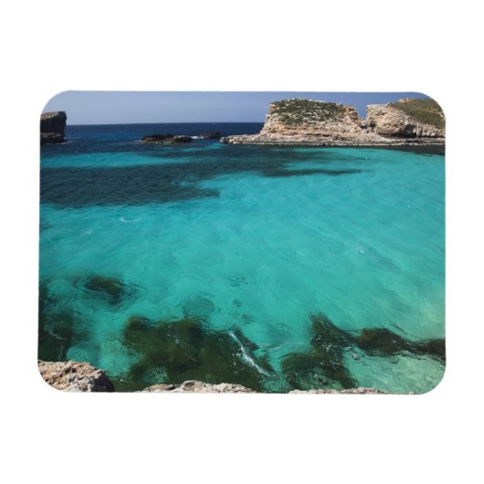 Malta, Comino-eiland, The Blue Lagoon Magneet (Horizontaal)