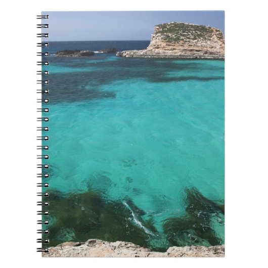 Malta, Comino-eiland, The Blue Lagoon Notitieboek (Voorkant)