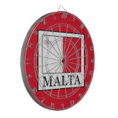 Malta Dartbord (Voorkant Links)