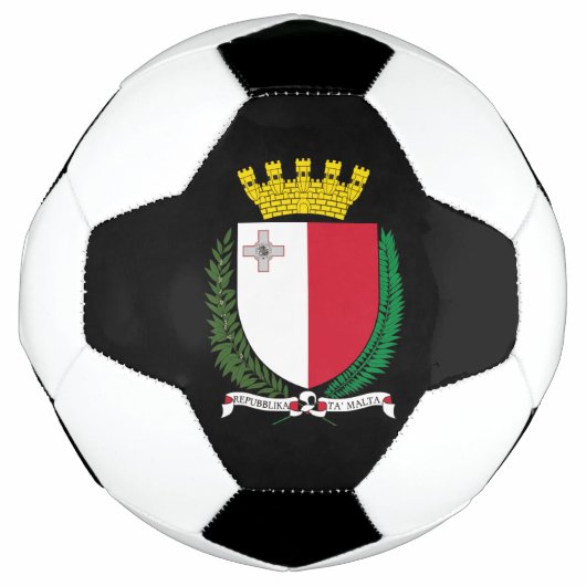 malta embleem voetbal (Voorkant)
