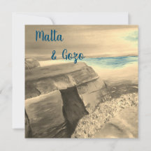 Malta en Gozo Briefkaart