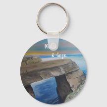 Malta en Gozo souvenir Button Sleutelhanger