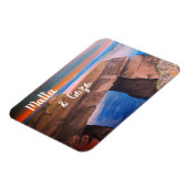 Malta en Gozo souvenir Flexible Photo Magnet Magneet (Linkerzijde)