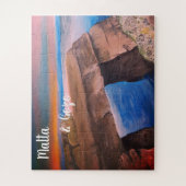 Malta en Gozo souvenir Puzzle Legpuzzel (Verticaal)