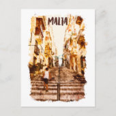 Malta Europese eilandarchitectuur Briefkaart (Voorkant)