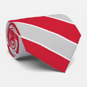 Malta Flag Colors Elegant Stropdas (Opgerold)