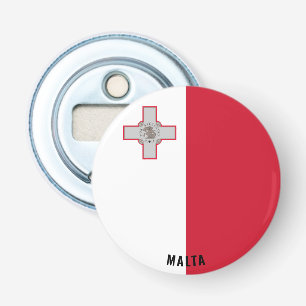 Malta Flag Delightful Patriotic Bottle Opener