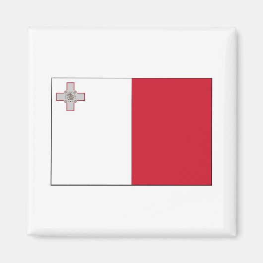 Malta FLAG International Magneet (Voorkant)