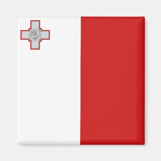 Malta Flag Magnet (Voorkant)