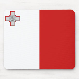 Malta Flag Mousepad Muismat