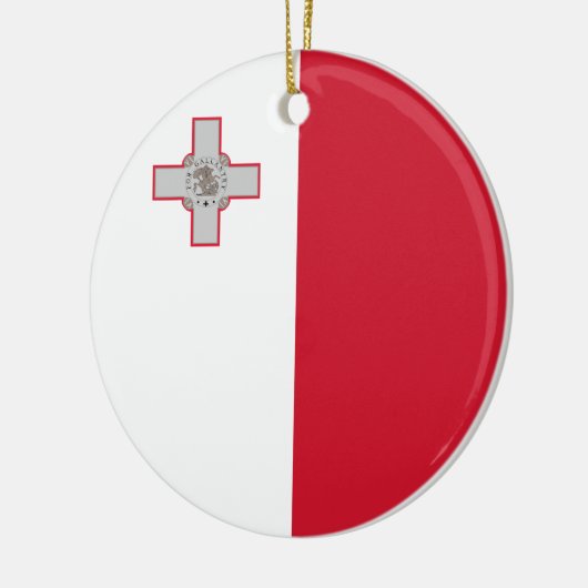 Malta Flag Ornament (Links)