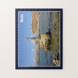 Malta Għajn Tuffieħa Baai Middellandse Zee Kust Legpuzzel