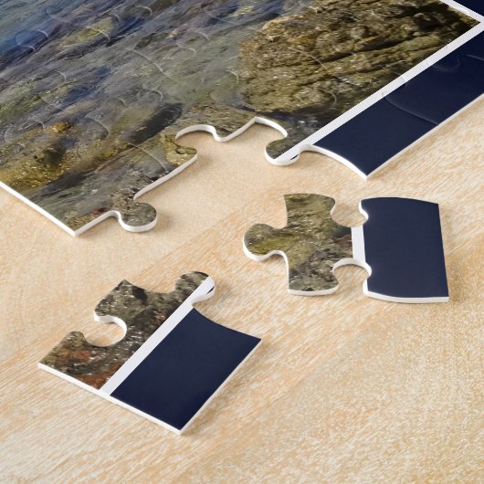 Malta Għajn Tuffieħa Bay Mediterranean Sea Shore Legpuzzel (Zijkant)