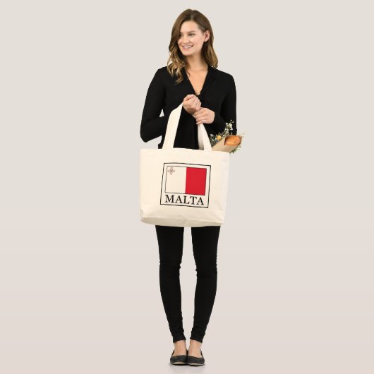 Malta Grote Tote Bag (Voorkant (model))