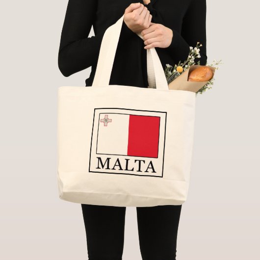 Malta Grote Tote Bag (Voorkant (product))