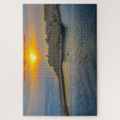 Malta Harbour Sunset. Jigzaag Puzzle Legpuzzel (Verticaal)