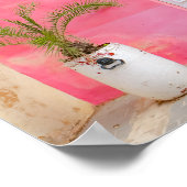 💖 Malta in Roze 🌴 Poster (Hoek)
