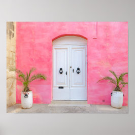 💖 Malta in Roze 🌴 Poster