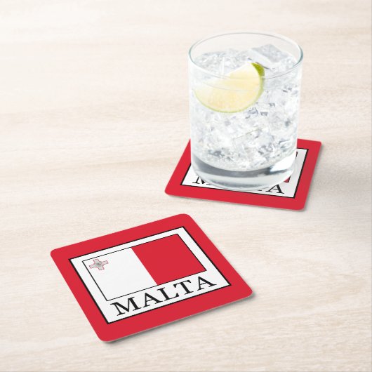 Malta Kartonnen Onderzetters (Insitu)