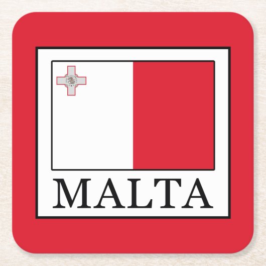 Malta Kartonnen Onderzetters (Voorkant)