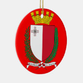 MALTA* kerstversiering Keramisch Ornament (Rechts)