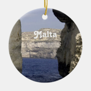 Malta kust keramisch ornament