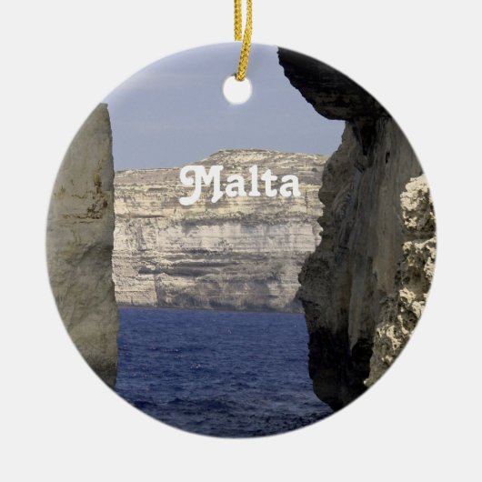 Malta kust keramisch ornament (Voorkant)