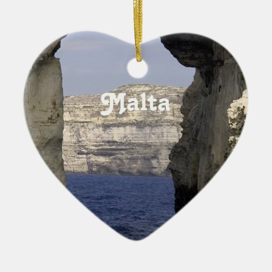 Malta kust keramisch ornament (Voorkant)