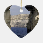 Malta kust keramisch ornament (Achterkant)