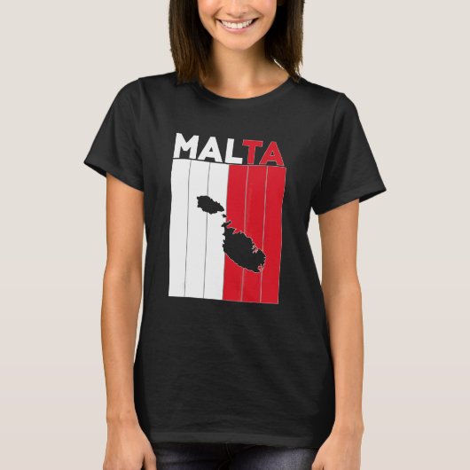 Malta Landgrenzen T-shirt (Voorkant)