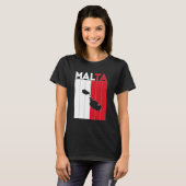 Malta Landgrenzen T-shirt (Voorkant volledig)