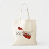 Malta Large Canvas tas (Voorkant)