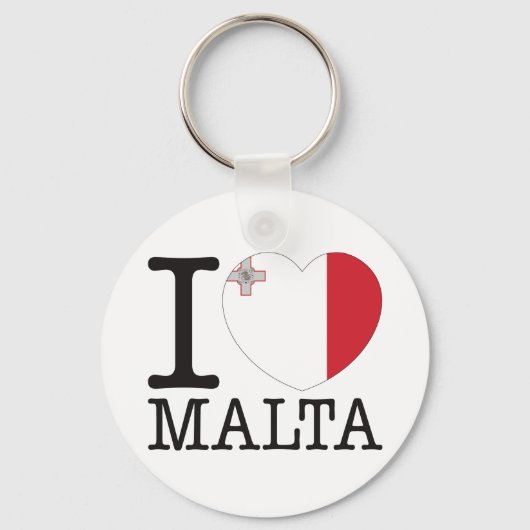 Malta Love v2 Sleutelhanger (Voorkant)