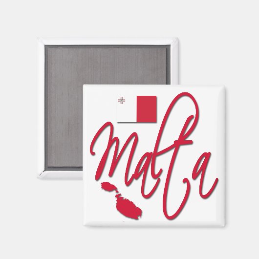 Malta Magneet (Voorkant / Achterkant)