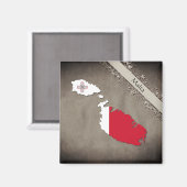 Malta Magneet (Voorkant / Achterkant)