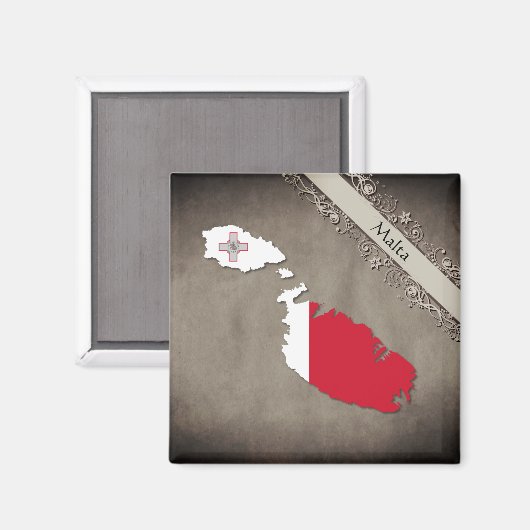 Malta Magneet (Voorkant / Achterkant)