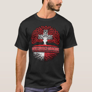 Malta Maltees Zwitsers Zwitserland Boom Wortel T-shirt