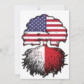 Malta Maltese American USA Kaart (Voorkant)
